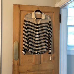 Equipment silk blouse - sz small